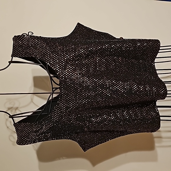 Gold sequin top - Picture 2 of 5